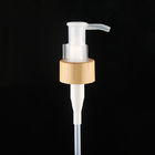 White PP Cosmetic Lotion Pump 24 28 400 410 415