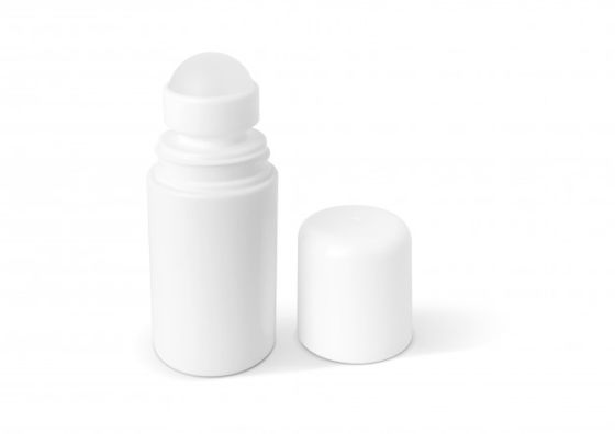 15ml White Essential Oil Plastic Empty Roll On Bottle Perfume Bottle For Skincare