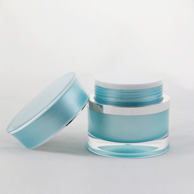 15G Luxury Waist Empty Plastic Jar For Skin Care Cream Acrylic Cream Jar
