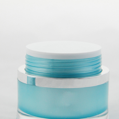 15G Luxury Waist Empty Plastic Jar For Skin Care Cream Acrylic Cream Jar