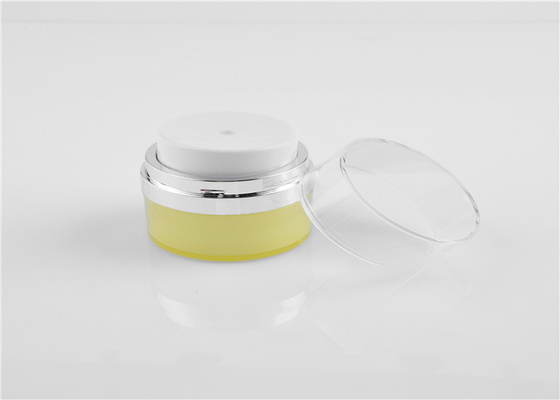 50g Acrylic Face Cream Container Cosmetic Airless Press Pump Jar Packaging